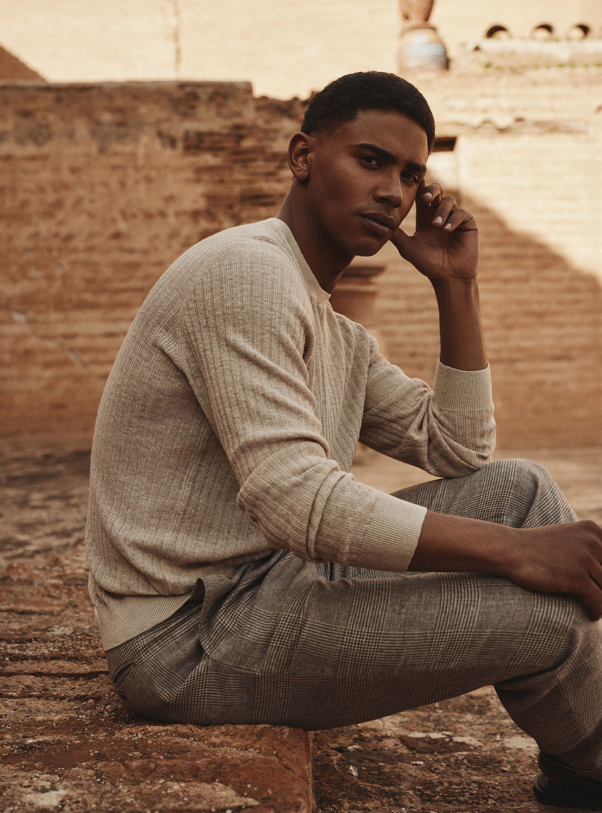 Modern linen texture